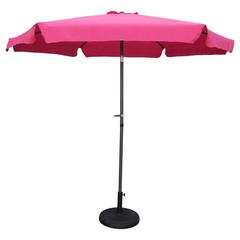 Outdoor 9 Foot Aluminum Umbrella With Flaps