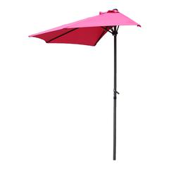 9-Foot Half Round Wall Hugger Umbrella