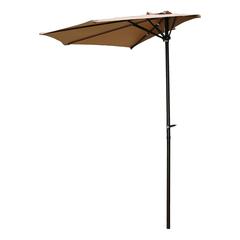 9-Foot Half Round Wall Hugger Umbrella