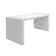 White Lacquer Computer Desk 62X28X30