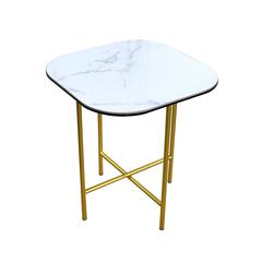 Ceramic Top + Golden Metal Frame