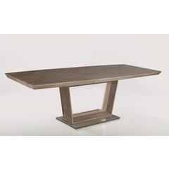 (71" - 94.5) Dining Table With Ss Base