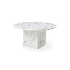 Round Marble Table With Square Marble Base