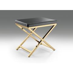 Chair with gold base