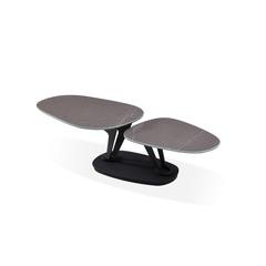 Motion Coffee Table With  Gray Cermanic Top