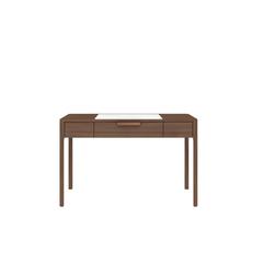 Wood Office Desk With Marble Top