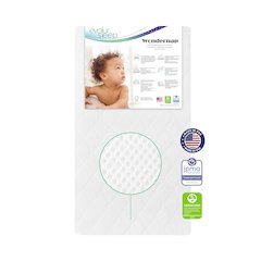 Evolur Wondernap 2 in 1 Full-size Crib Mattress, White