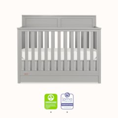 JPMA & Greenguard Gold Certified Dream On Me Reign 5 in 1 Convertible Crib