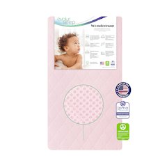 Evolur Wondernap 2 in 1 Full-size Crib Mattress, Pink