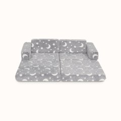 Evolur Lunox Kids Sofa, Grey