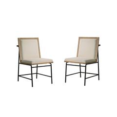 Torrance Set of 2 Oak Finish Dining Chairs