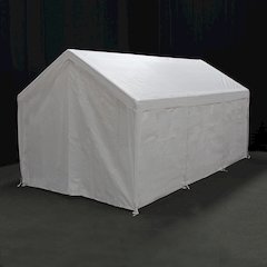 King Canopy Hercules with Enclosure Kit 10-Feet by 20-Feet, 2-Inch Steel Frame