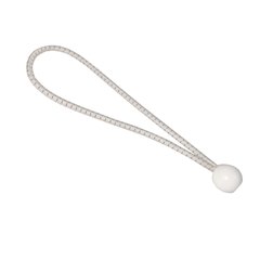 King Canopy 8-Inch Ball Bungees, 25-piece, White, BALLW-25