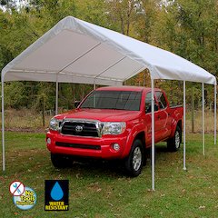 King Canopy Universal Canopy 10-Feet by 20-Feet, 1 3/8-Inch Steel Frame, 8 Leg