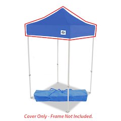 King Canopy Universal 5x5 ft Instant Pop-up Replacement Cover, Blue