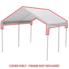 King Canopy Replacement Drawstring Cover 10-Feet by 13-Feet