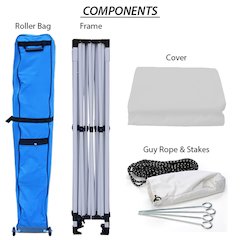 King Canopy Tuff Tent 10-Feet by 20-Feet Instant Pop up Canopy