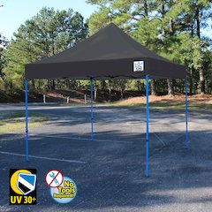 King Canopy Tuff Tent  10x10 ft  Instant Pop up Canopy , Black Cover
