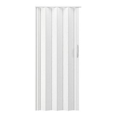 48" W Double Walled Foldable Heavy Duty Accordion Doors, White