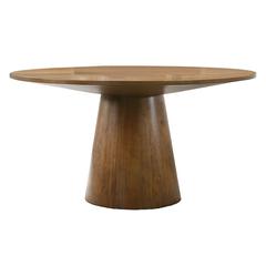 Terra Walnut Round Dining Table