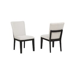 34" High Modern Upholstered Dining Chair Mid Century Home Kitchen Side Seating