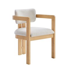 Tappelle Mid-Century Modern Fully Assembled Dining Arm Chairs, Set of 2, Black