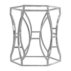 Feige Stainless Steel Dining Table Base Only