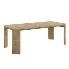 Bristol Rectangle Mid-Century Dining Table, Kepler Driftwood
