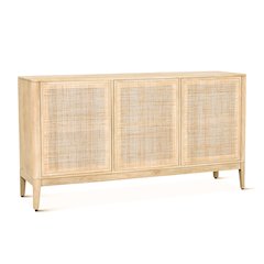 Calabasas 64" Sideboard in Natural White Cane