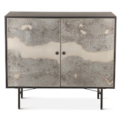 St. George 18" Bar Cabinet in Oxidized Black