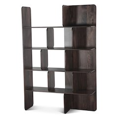 Hawker 48" Bookshelves in Dark Sienna