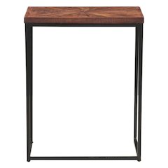 Astoria 20" Nesting Side Tables in Sunburst Brownstone