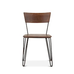 Grandby Acacia Wood Walnut Dining Chair
