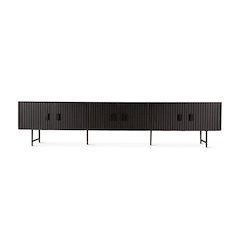Halden 98" Plasma Cabinet in Matte Black