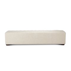 Arabella 79" Bench in Beige Linen