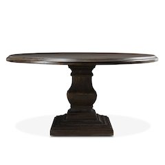 Toulon 60In Vintage Brown Round Dining Table
