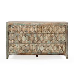 Cordoba Dresser in Vintage Teal Finish