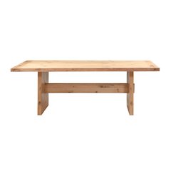 Alpine 85" Dining Table in Distressed Oak