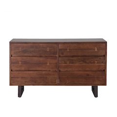 Glenwood Dresser in Acacia with Walnut Finish