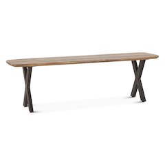 Santa Margherita 60" Bench with Natural Finish