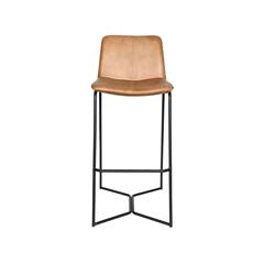 Brisbane Morgan Bar Chair in Hand Washed Taupe