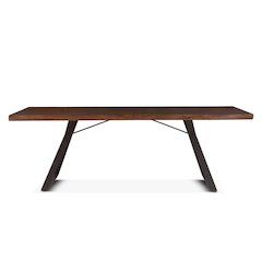 Nottingham 94" Dining Table with Walnut Finish