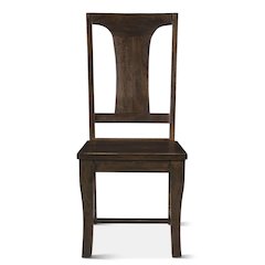 Toulon Dining Chair in Vintage Brown Finish