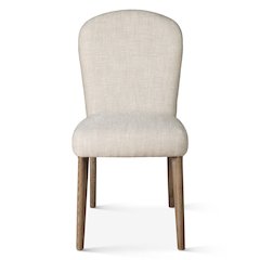 Olivia Dining Chair in Beige Linen