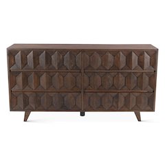Lisbon Dresser in Royal Brown