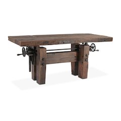 Rustic Revival 67" Adjustable Desk