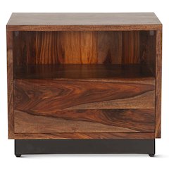 Elliston 26" Nightstand in Sheesham with Natural Finish