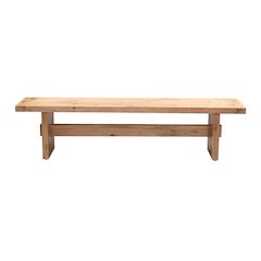 Alpine 74" Bench in Distressed Oak