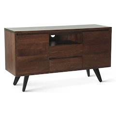 Knoxville 54" Media Cabinet in Walnut