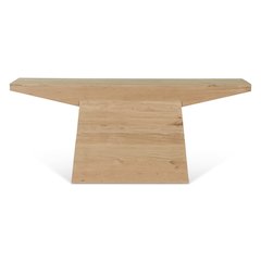 Incus 68" Console Table in Natural Oak